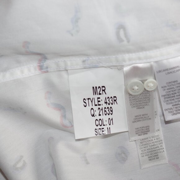 Paul Smith White Dress Shirt Multicolor Patterned Slim Fit Medium M Men’s - Picture 3 of 4